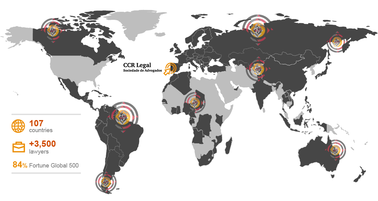 CCR Legal Mapa Mundo